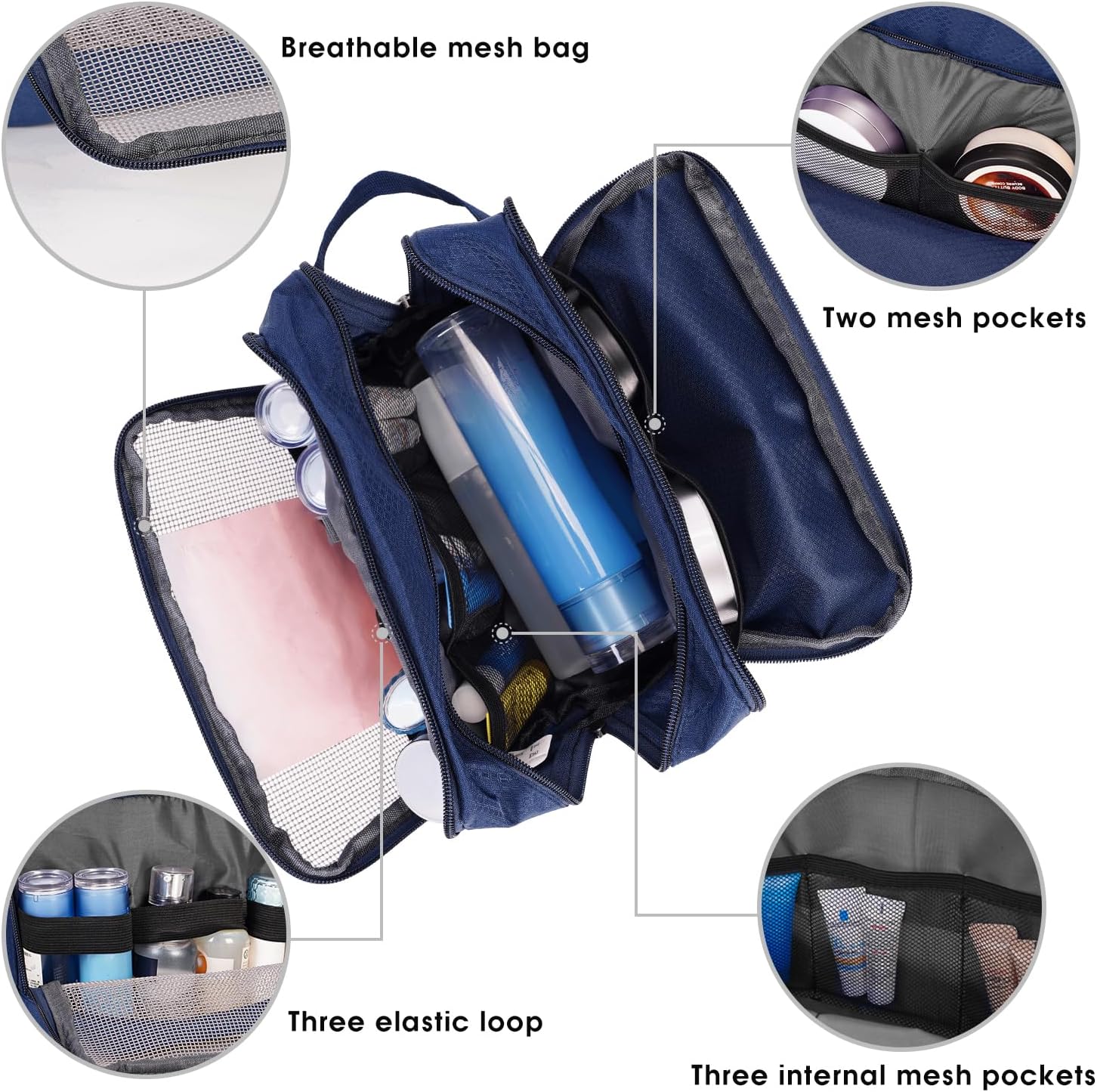 Detalle 2 de WANDF Toiletry Bag 107 g water-resistant