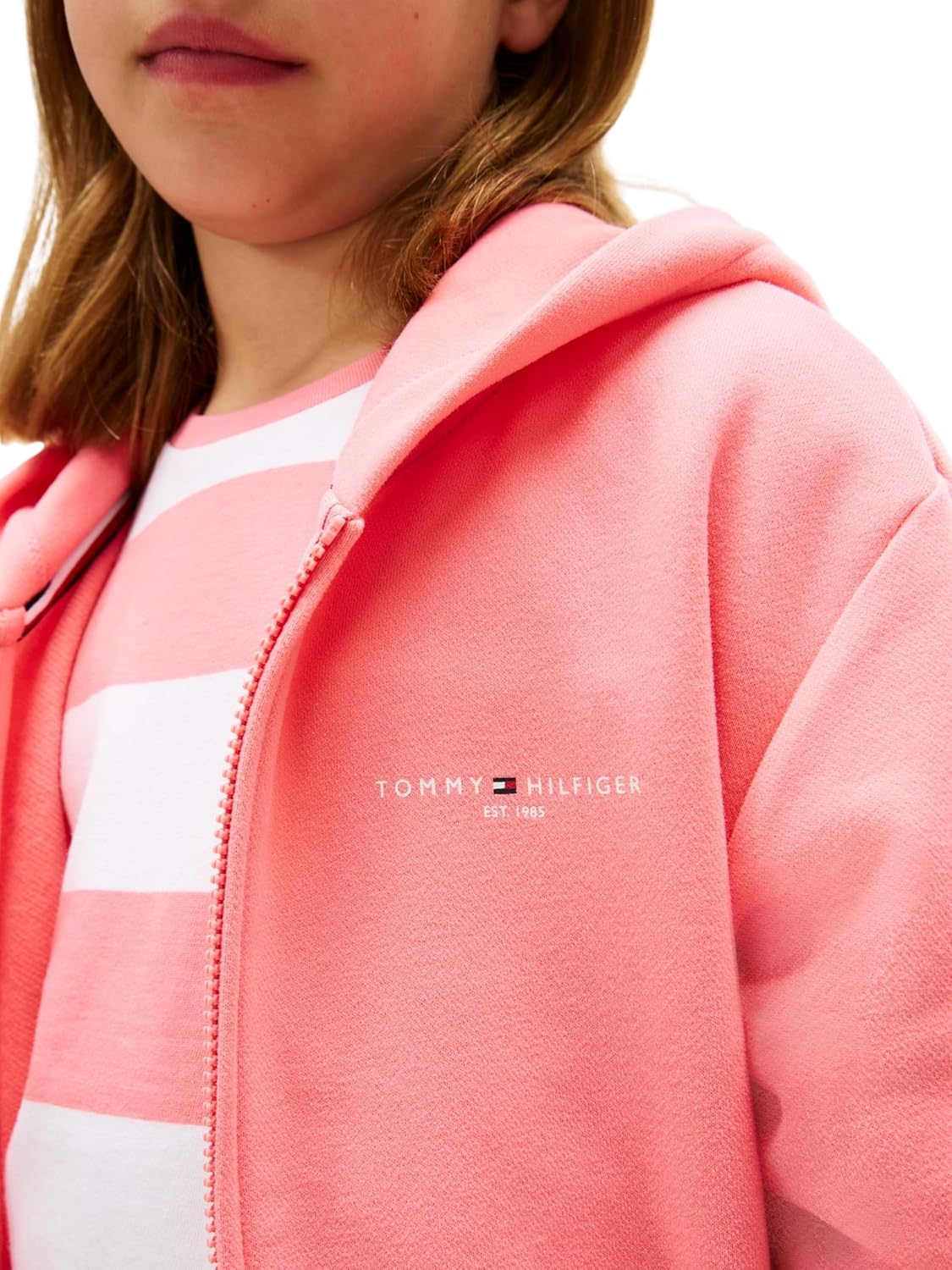 Thumbnail 5 de Tommy Hilfiger Mini Corp Zip Through Hoodie Ks0ks00726 – Felpa unisex per bambini e ragazzi