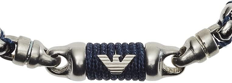 Thumbnail 1 de Emporio Armani Collier pour homme en acier inoxydable avec fermoir à mousqueton