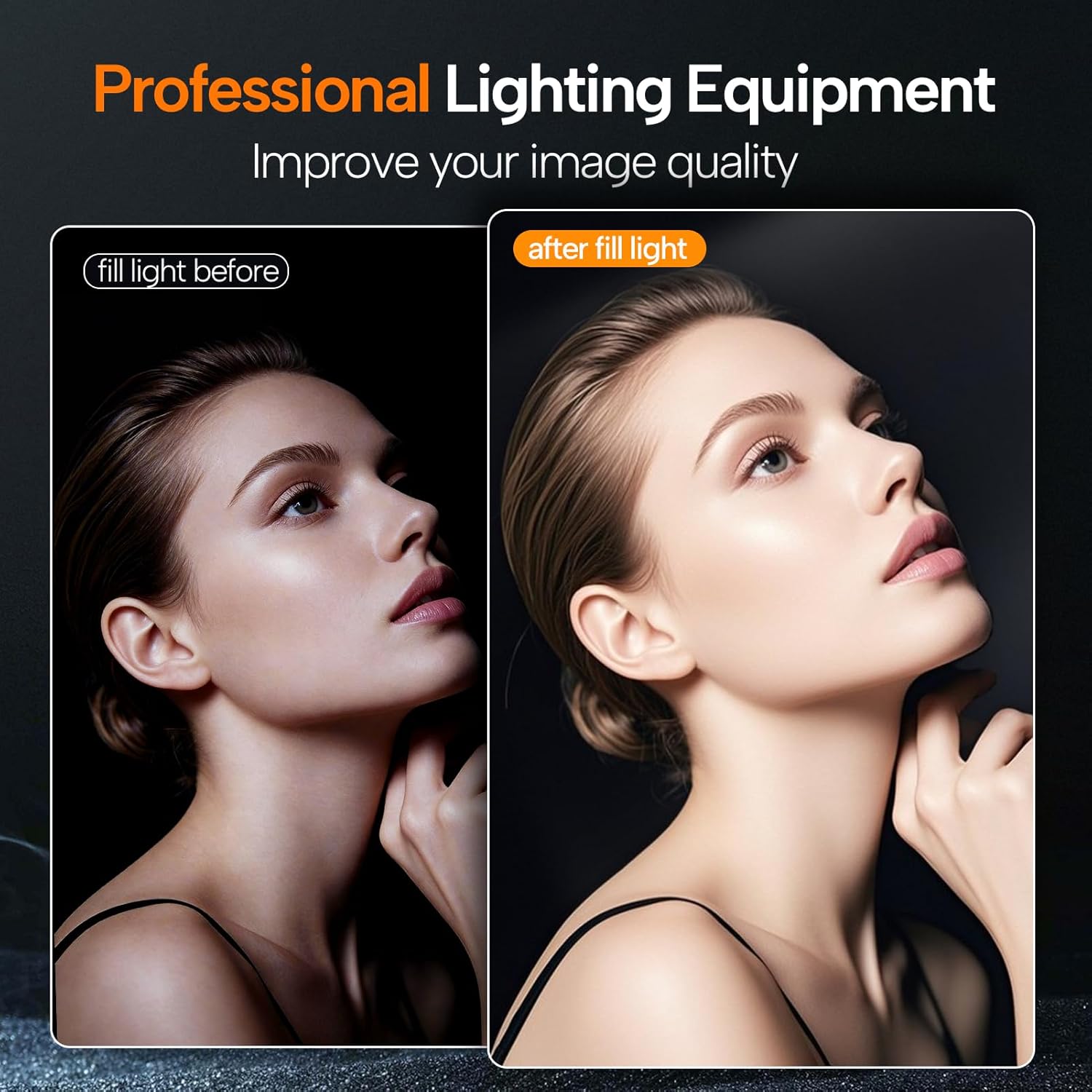 Detalle 2 de EMART 10" Ring Light with 55" Tripod