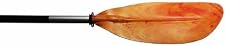 Detalle de H2o Kayaks Flame Asymmetrical Kayak Paddle 220 cm – Orange/Swirl, 2 Part
