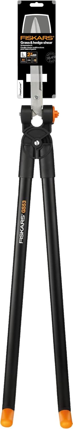 Thumbnail 6 de Fiskars PowerLever GS53 häck- och grässax med vinklingsbart huvud