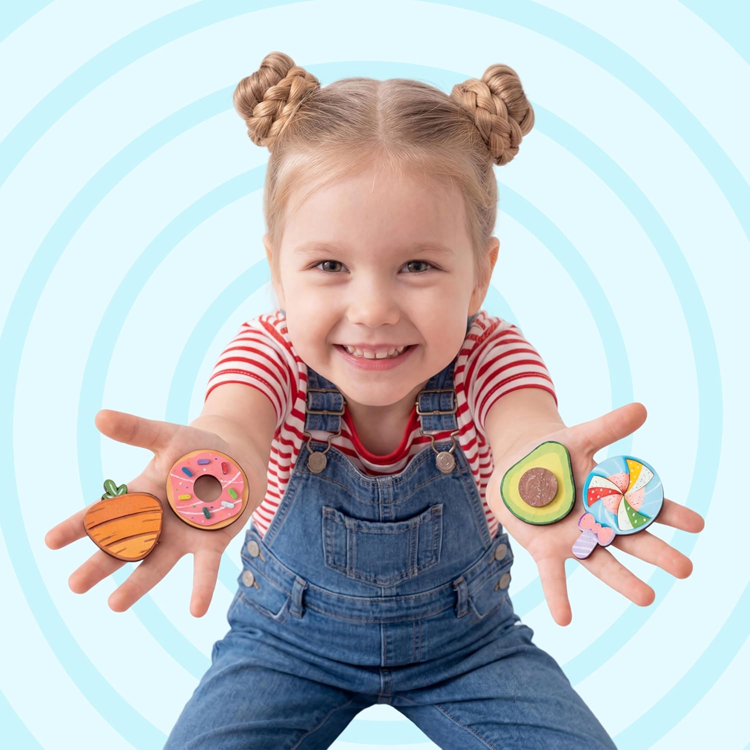 Thumbnail 4 de JOYIN 12PCS Wooden Magnets painting kit for kids 🎨