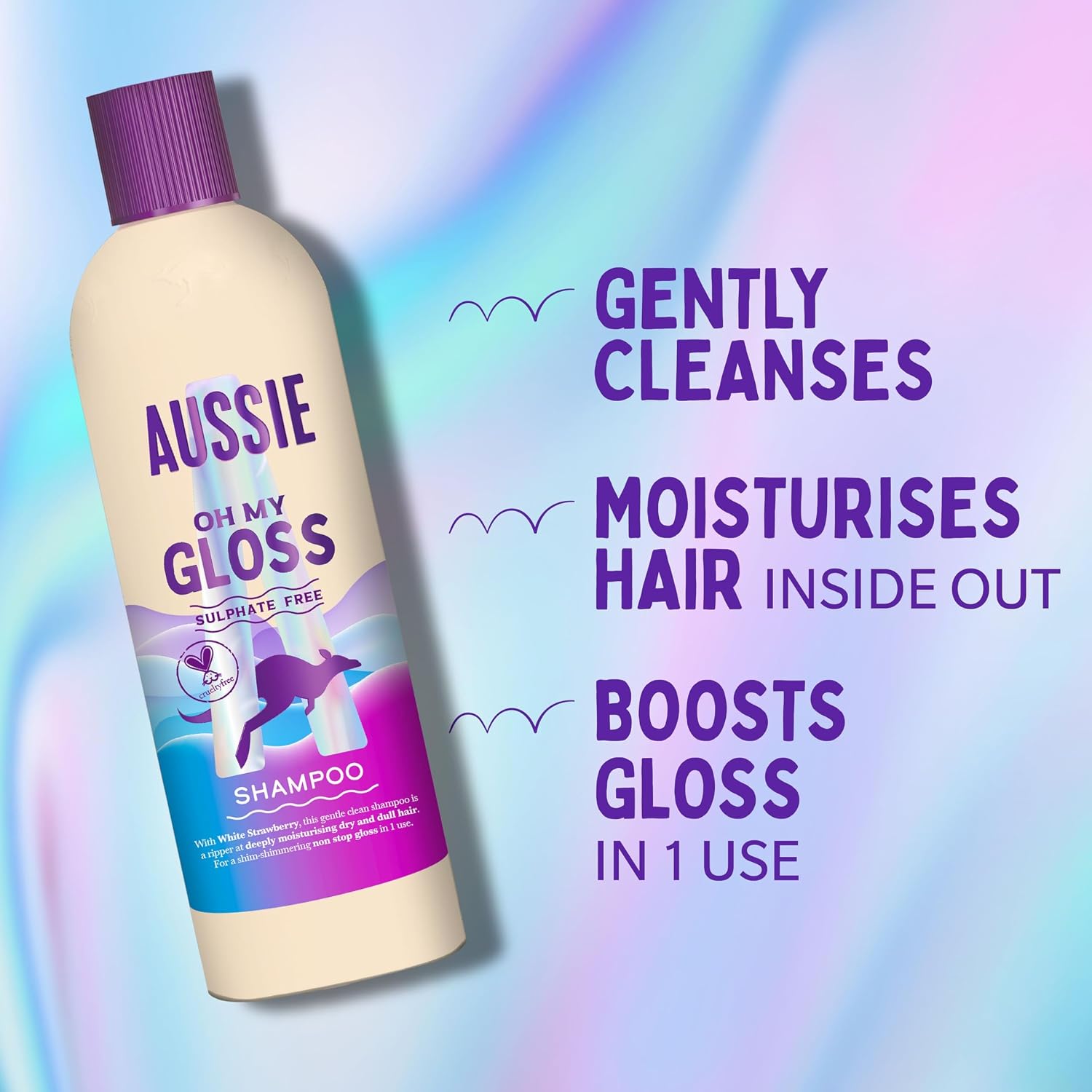 Thumbnail 6 de Aussie Oh My Gloss Giftset: Hydrating Shampoo & Conditioner, Leave-in Serum