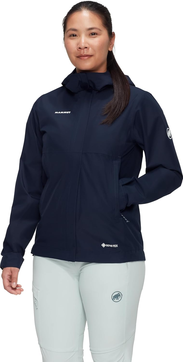 Detalle de Mammut Damen Treeline Light Hs Hooded Jacket W – leichte Gore-Tex-Allroundjacke