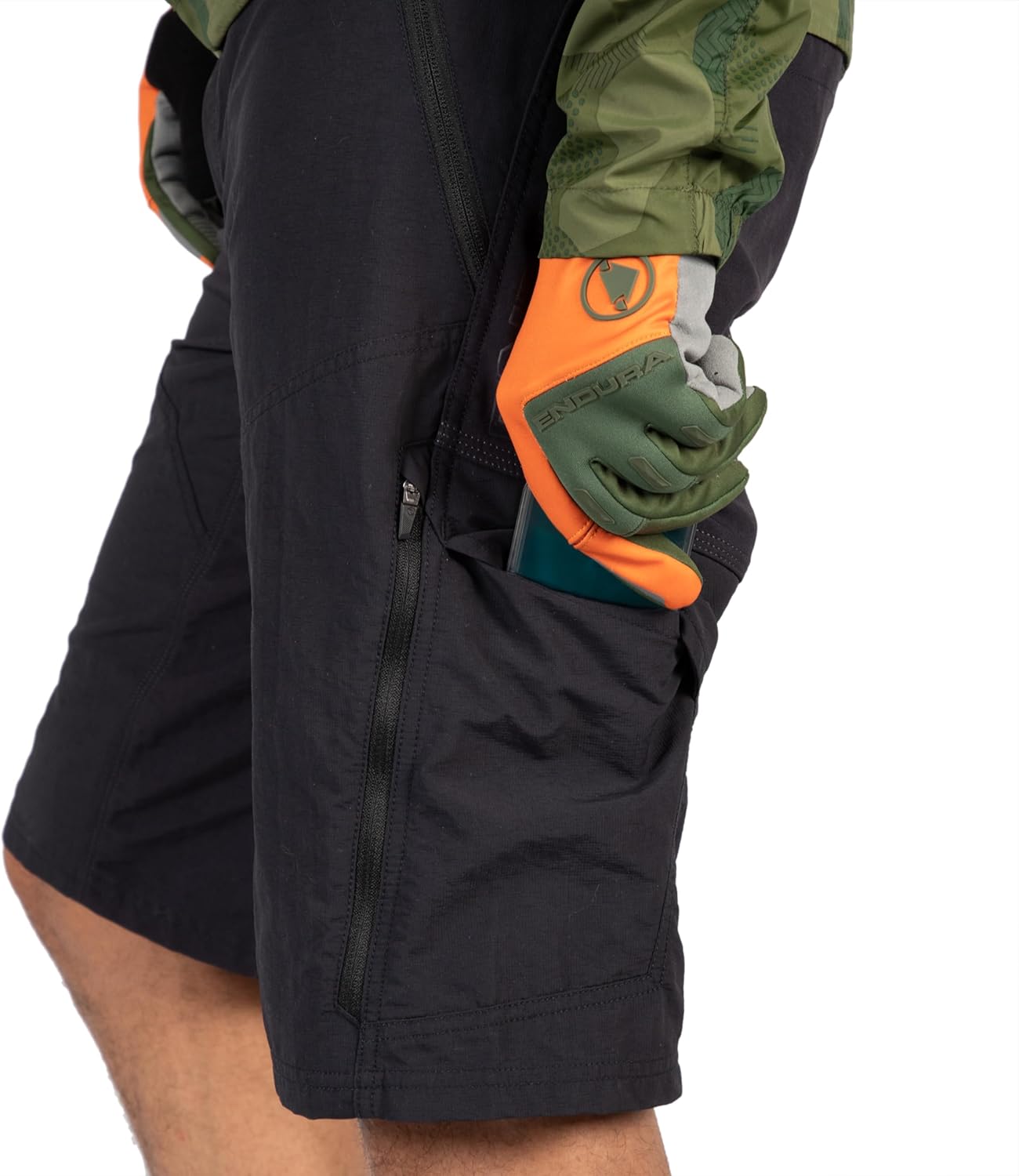 Thumbnail 4 de Endura Hummvee Cycling Shorts with Liner (Detachable Liner) in Black, size M