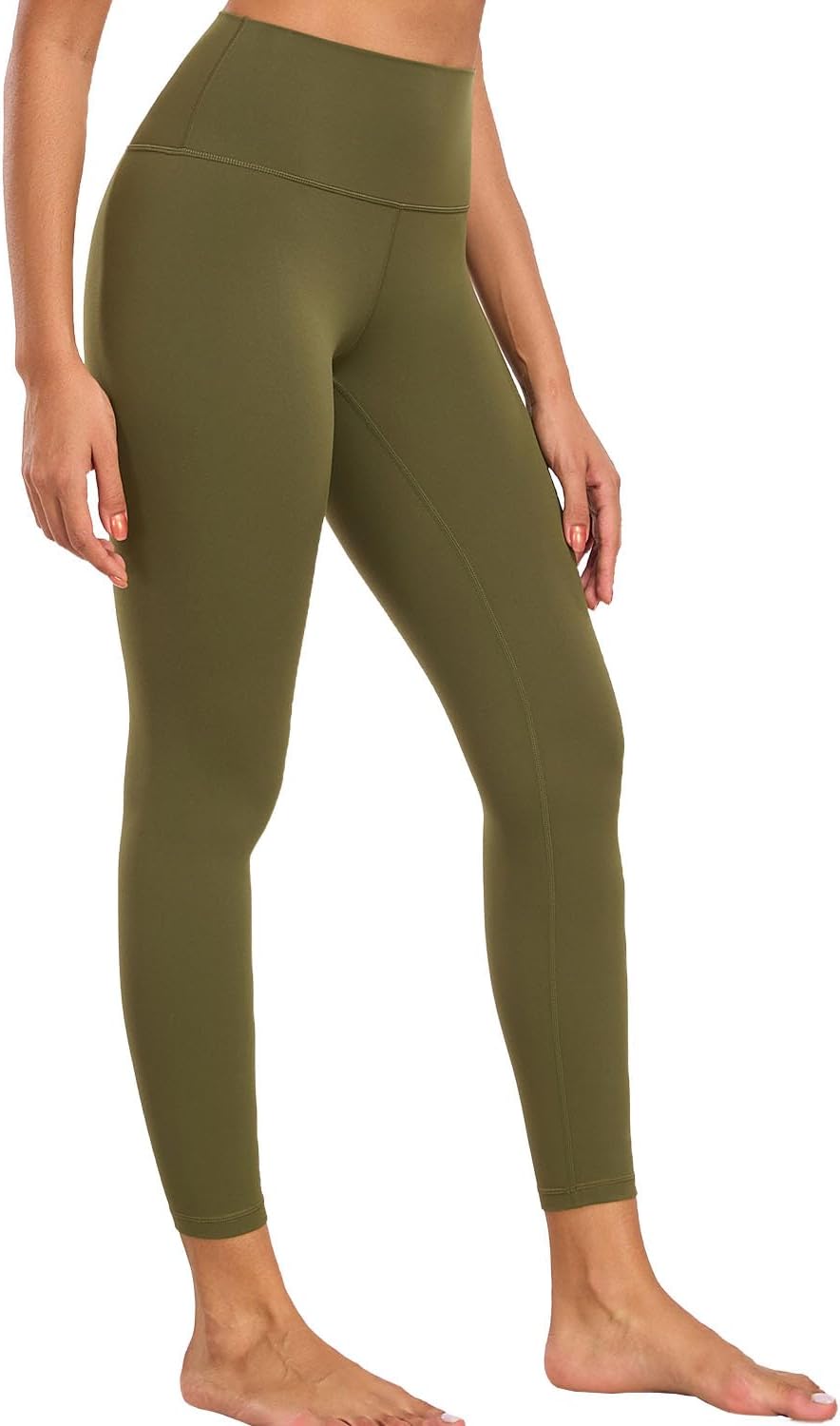 Detalle de wirarpa US-4661 Women's High-Waisted Yoga Leggings, 25", Buttery-Soft