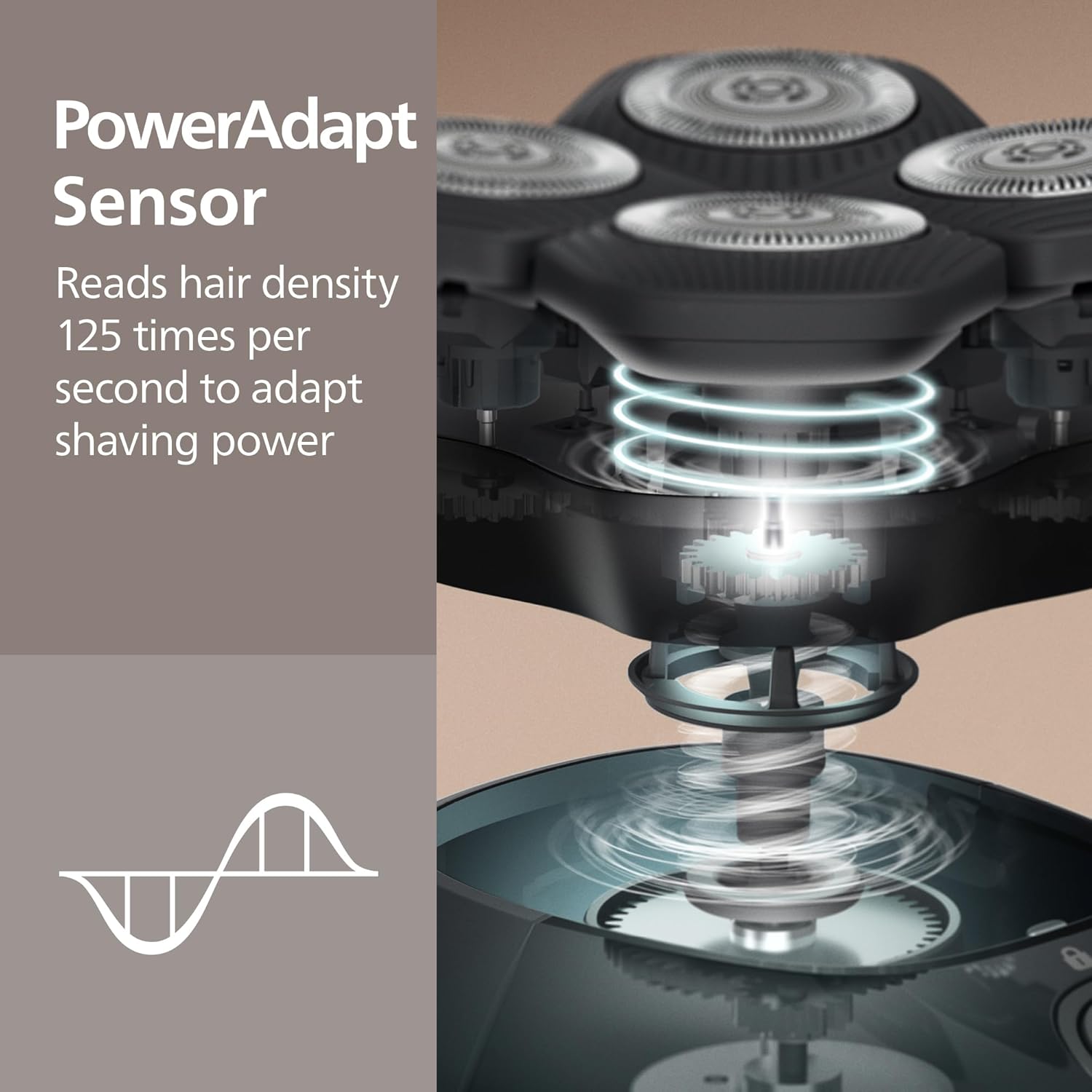 Thumbnail 5 de Philips Head Shaver Pro 9000 Series HS9980/15