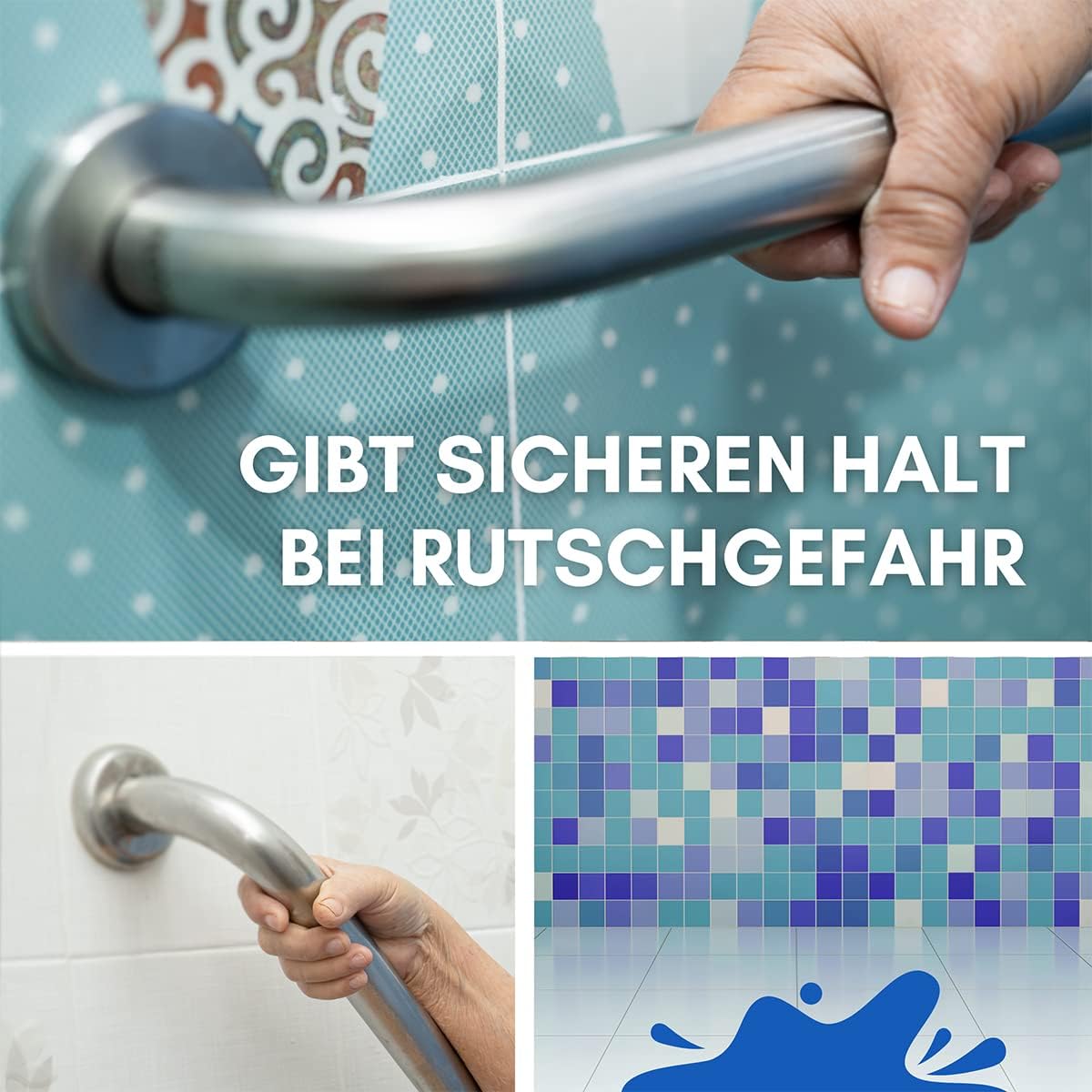 Thumbnail 6 de Haltegriff aus Edelstahl 50 cm für Dusche