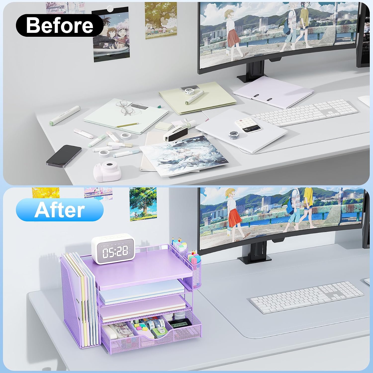Detalle de Gianotter Desk Organizer, 4-Tier