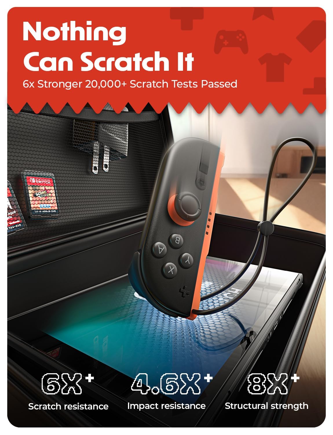 Thumbnail 3 de LISEN Switch 2 Screen Protector 2 Pack