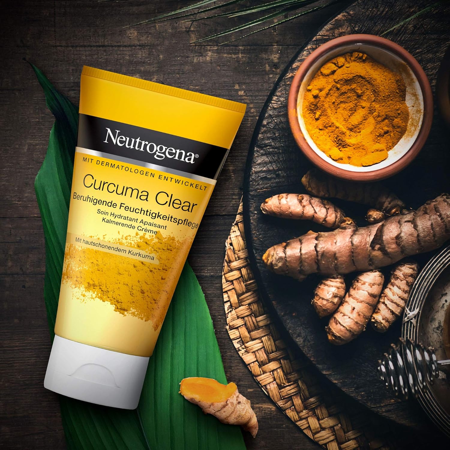 Thumbnail 6 de Neutrogena Curcuma Clear Beruhigende Feuchtigkeitspflege – ölfrei, 75 ml, Packung mit 2
