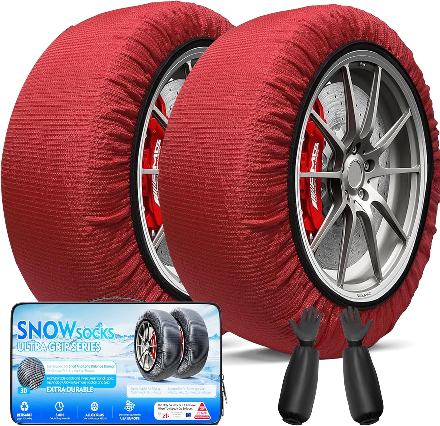 Thumbnail 6 de K-Musculo Snow Socks for Tires XXL 2-Pack