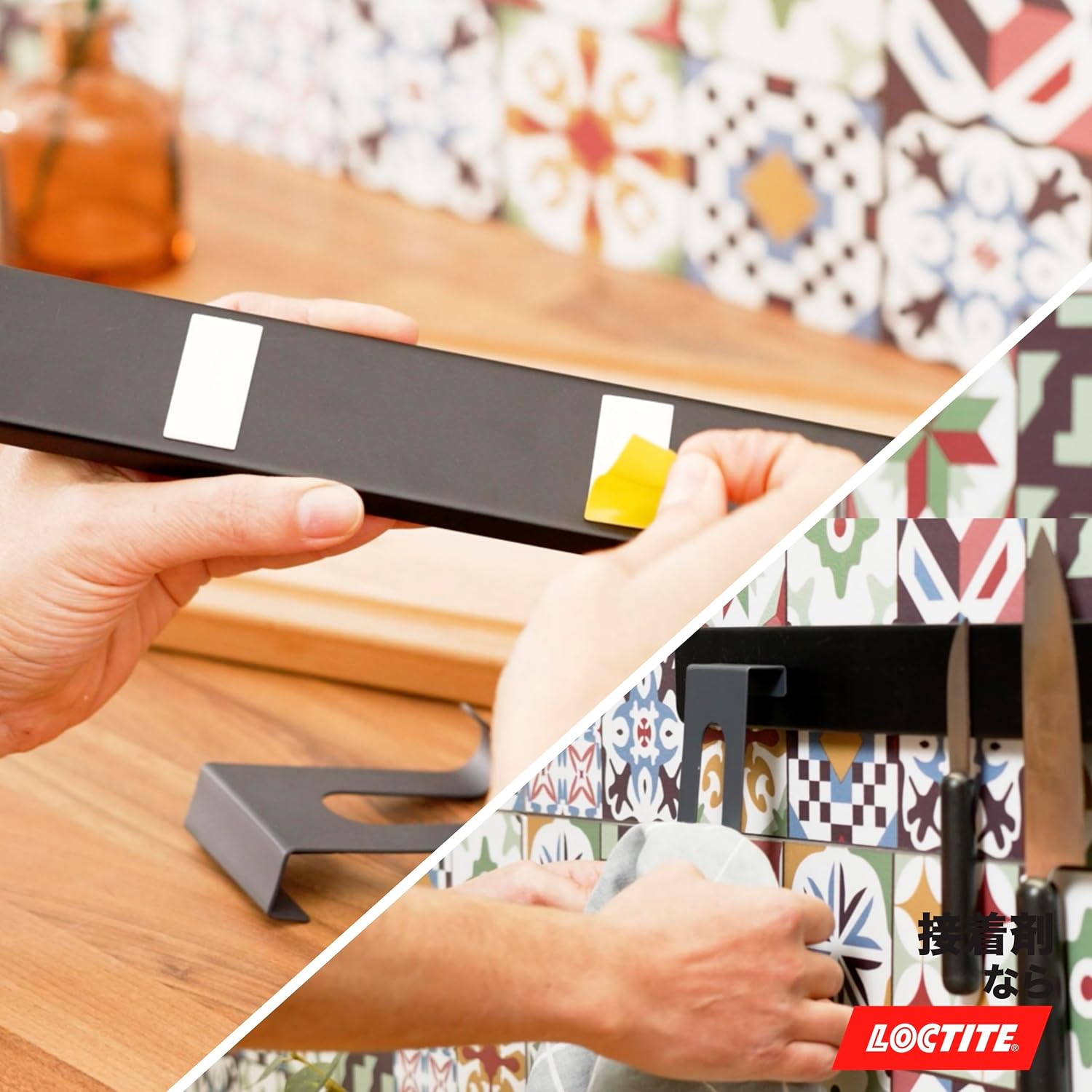 Detalle de LOCTITE NMN-T02 ノー・モア・ネイル リムーバブル両面テープ 屋内用 20×40mm・10枚入り