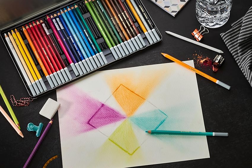 Thumbnail 4 de STABILO CarbOthello - Estuche metálico con 24 lápices pastel 🎨