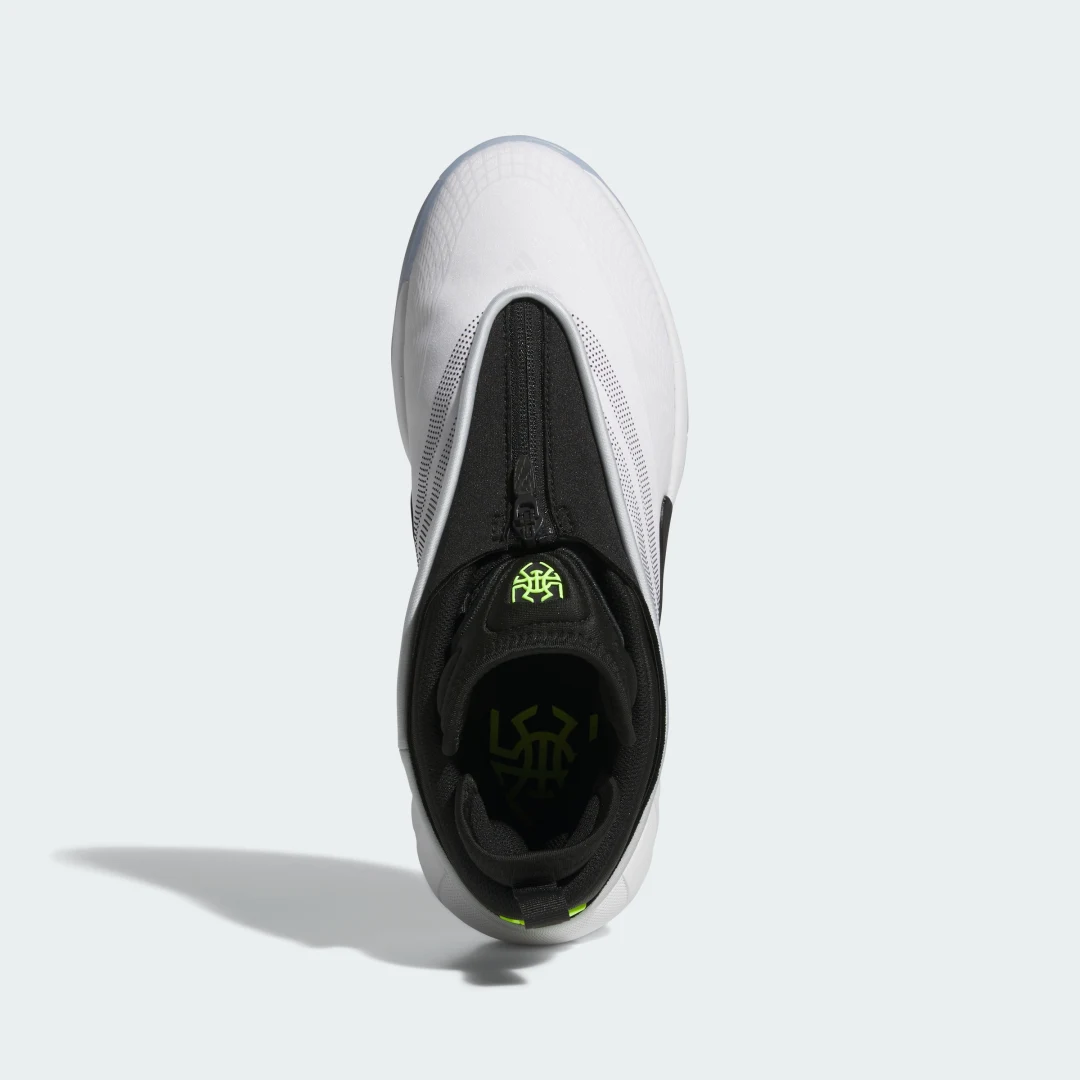 Detalle 2 de D.O.N. Issue 7 de Adidas – versión blanca para entreno y estilo diario