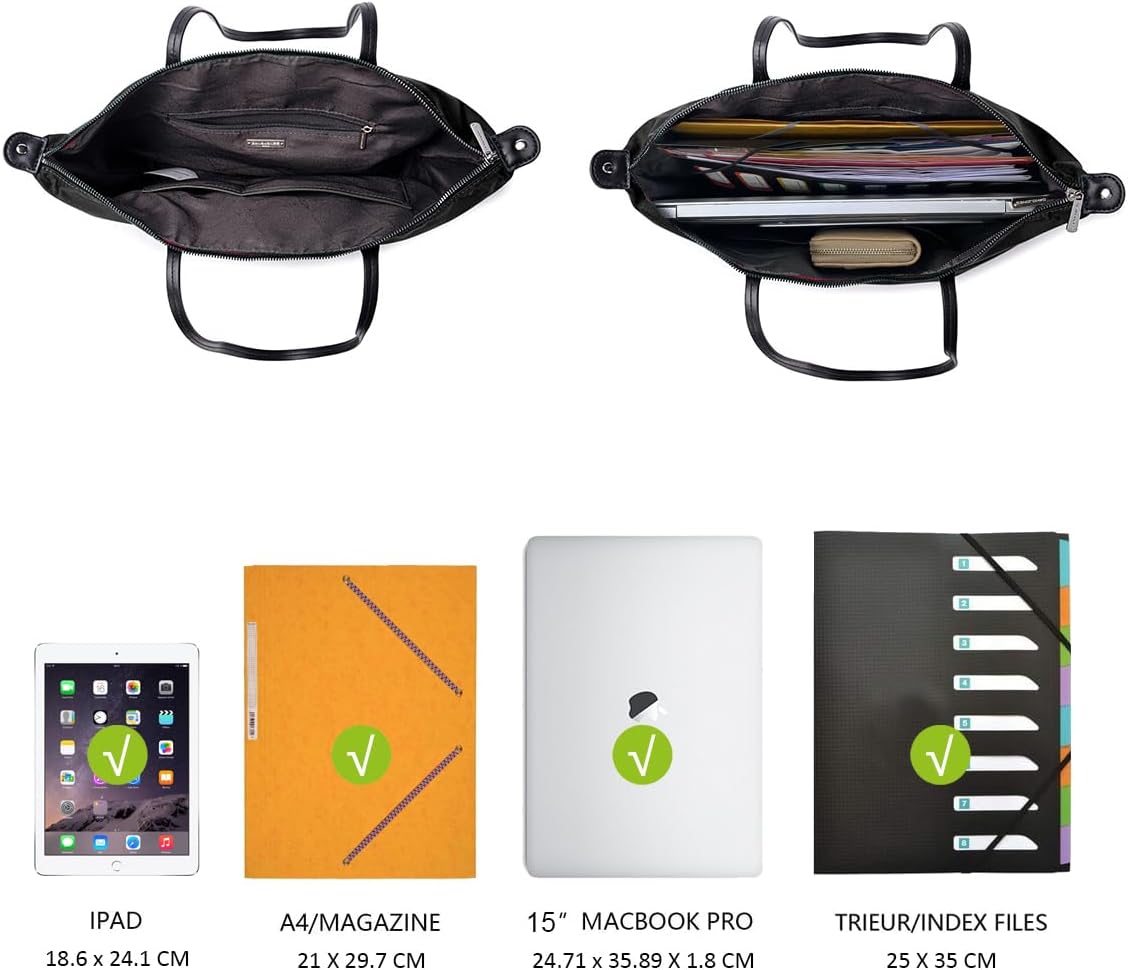 Thumbnail 5 de David Jones Sac à Main Cabas Nylon 33x27 cm