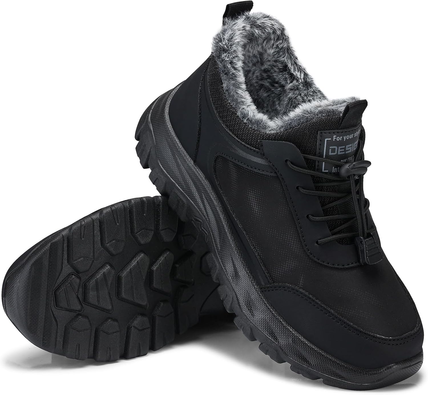 Detalle de SHIBEVER Womens Winter Snow Boots