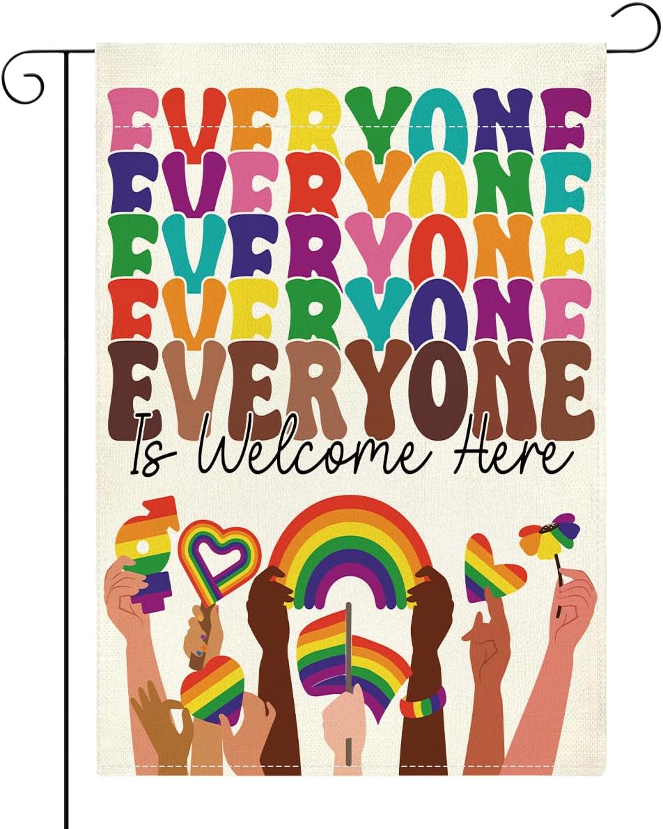Thumbnail 6 de Rainbow Pride Garden Flag, 12 x 18 Inches