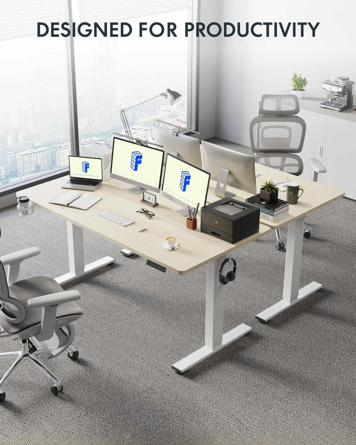 Detalle de FLEXISPOT Standing Desk, 63" x 32