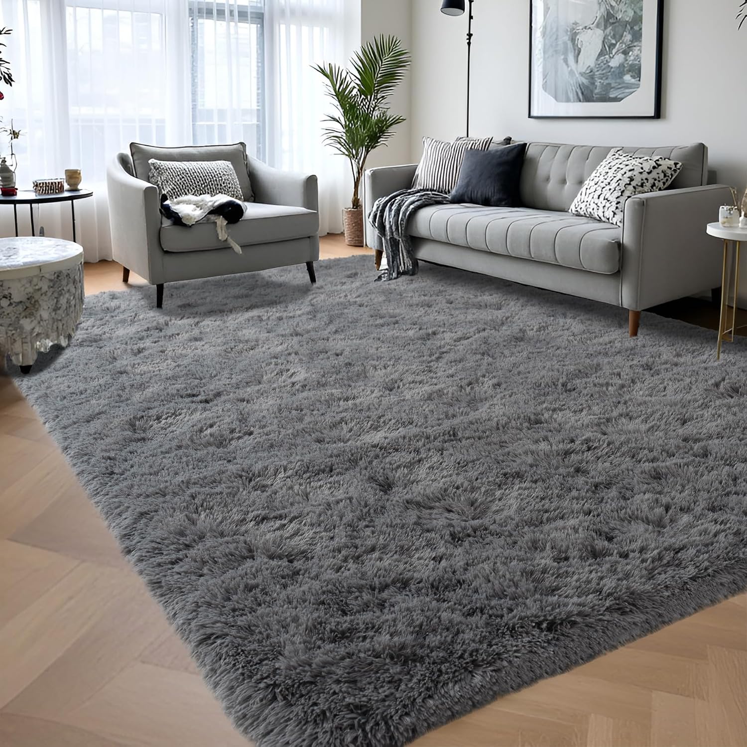 Detalle de FLCODE Shag Rug 5x8