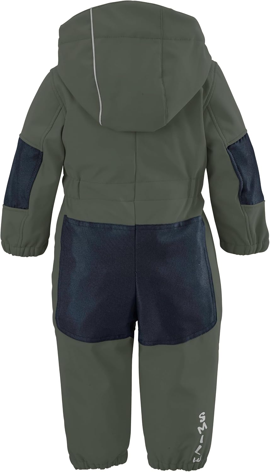 Detalle de First Instinct by Killtec Unisex Baby Fiow 35 Mns Onpc Softshell Overall mit Kapuze