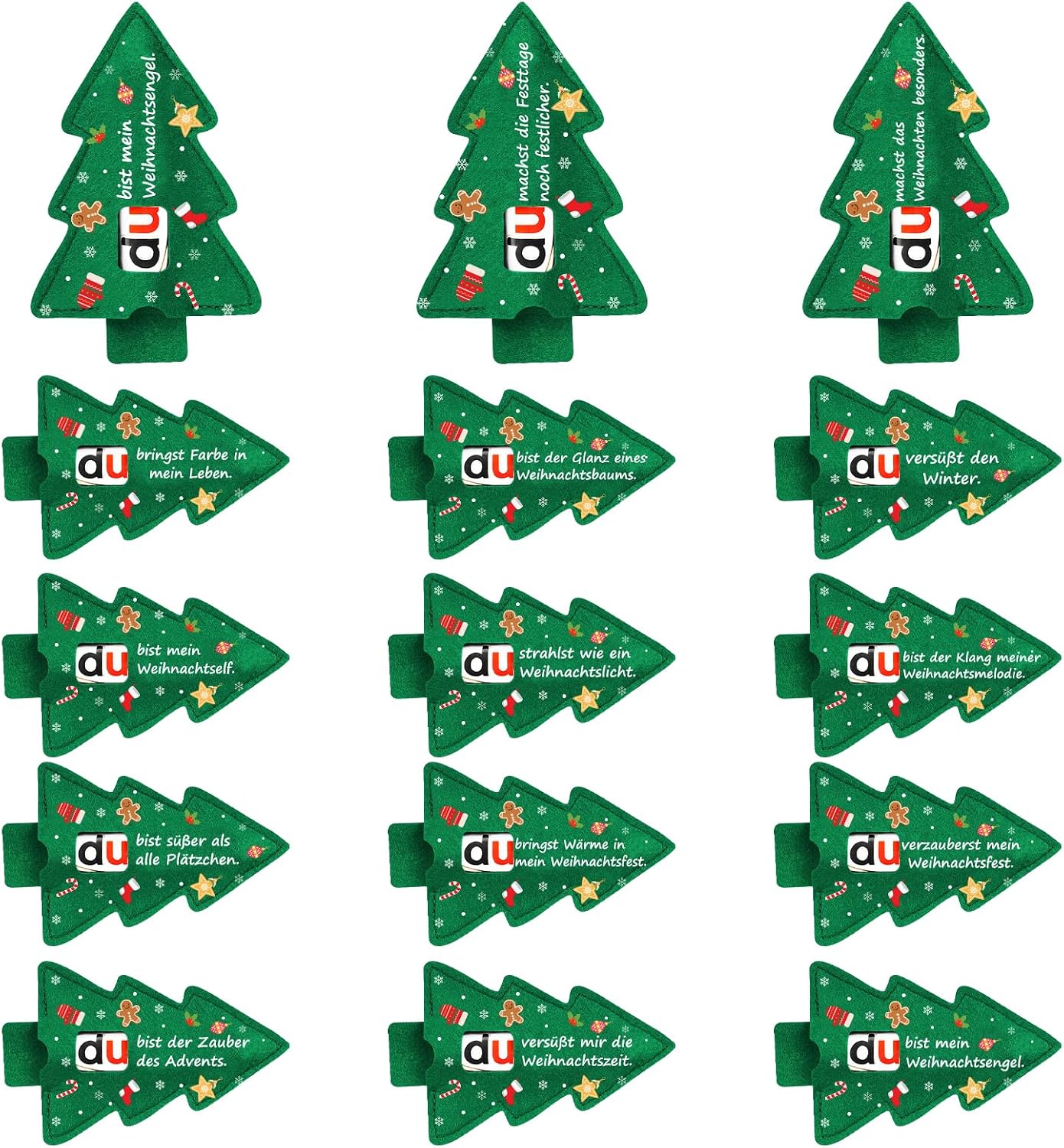 Detalle de Giftota 15pcs Weihnachtsgeschenke 🎄
