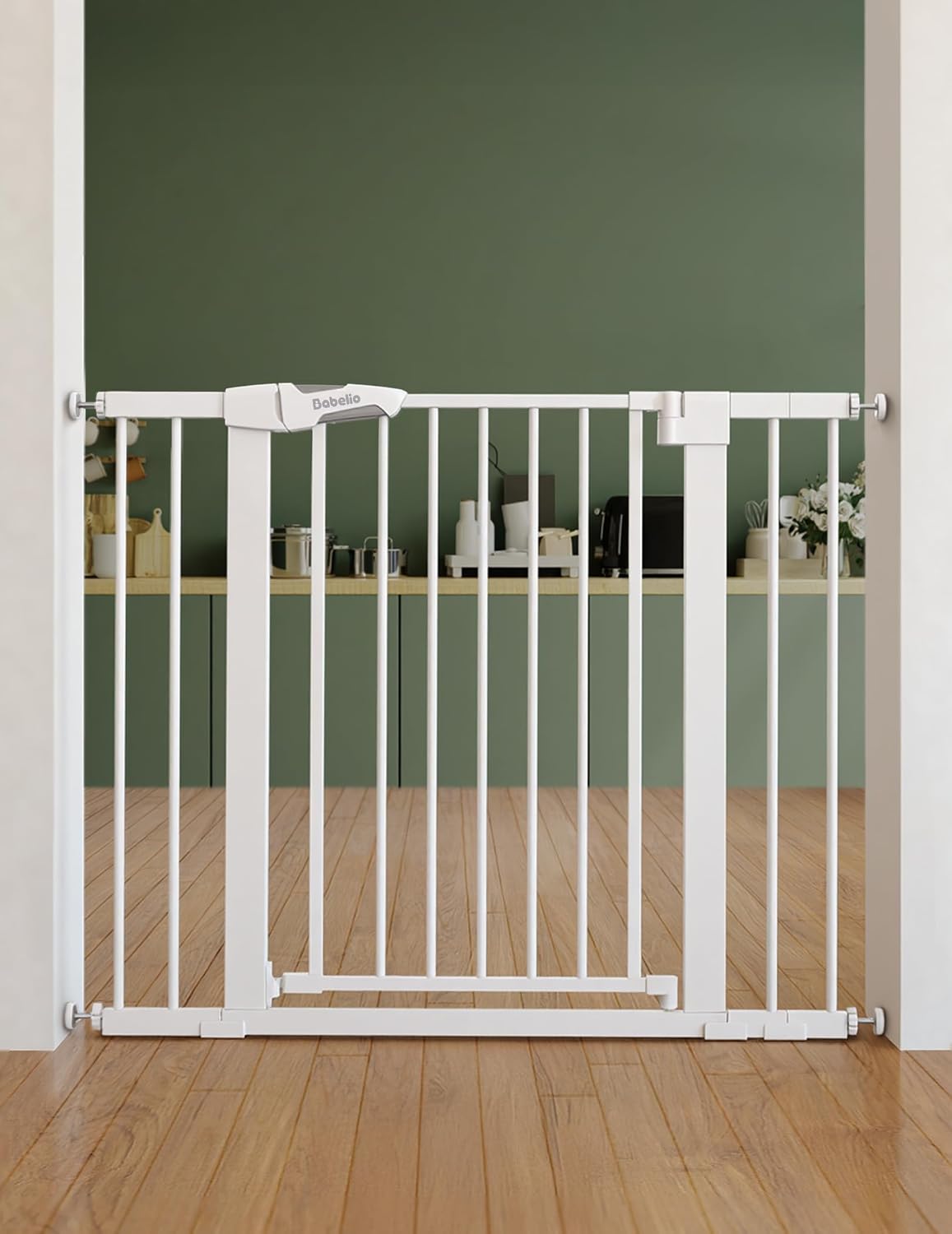 Detalle de BABELIO Safety Gate 26-40" for Doorways 📐