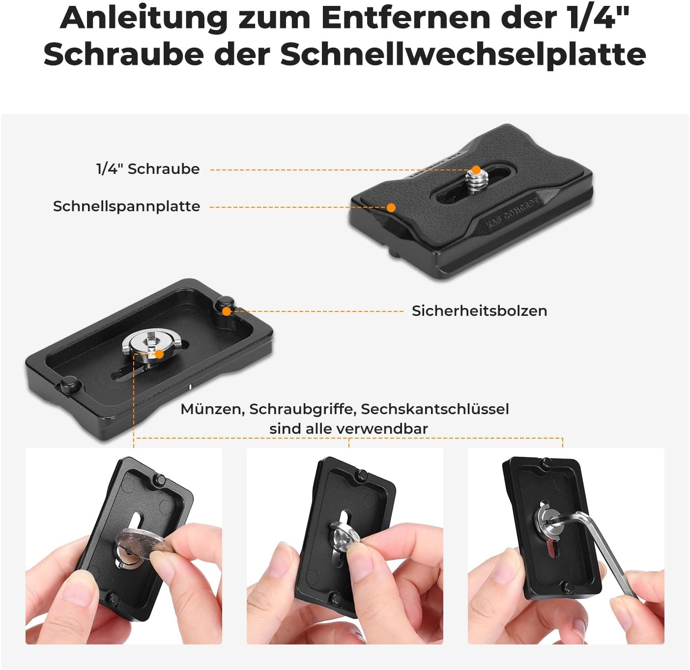 Thumbnail 6 de K&F CONCEPT Kugelkopf 10 kg