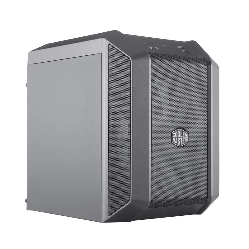 Detalle de Cooler Master MasterCase H100 RGB Mini-ITX: caja compacta con ventilación y RGB para espacios reducidos