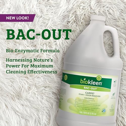 Detalle 2 de Biokleen Bac Out Enzyme Cleaner, Lime Scent — Plant-Based Odor & Stain Eliminator