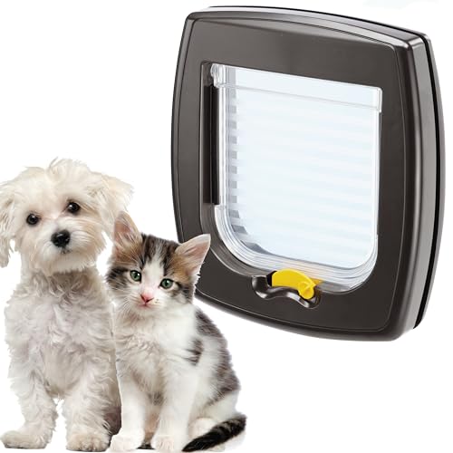 Detalle de Ferplast Chatière pour chat chien, marron ⚙