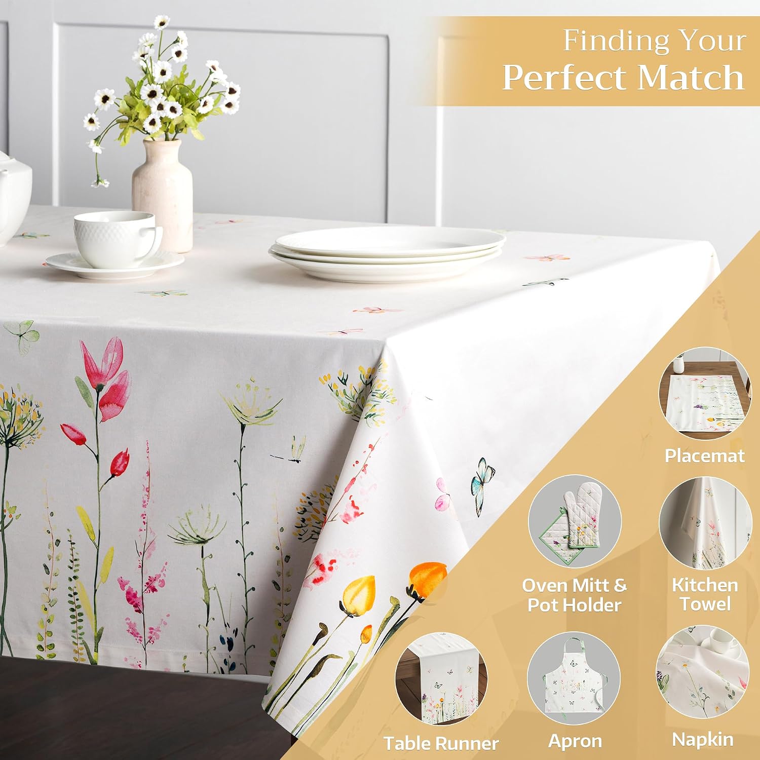 Thumbnail 4 de Maison d'Hermine 70x108 Cotton Table Cloth