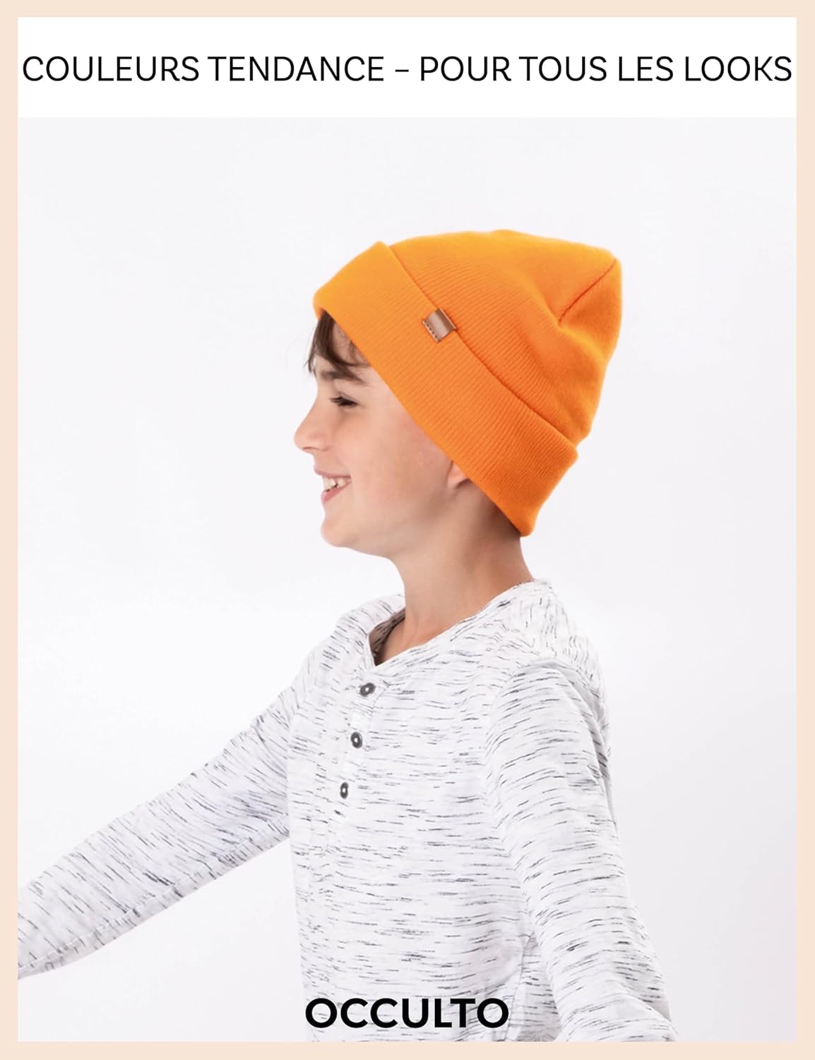Thumbnail 4 de Occulto bonnet d’hiver enfant Levi (polyacrylique) – modèle garçon & fille