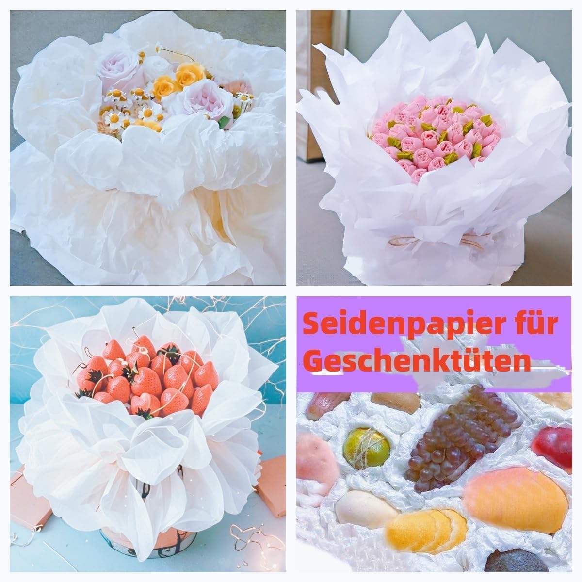 Thumbnail 1 de LGIFUTMAX Seidenpapier 100 Blatt 🎁