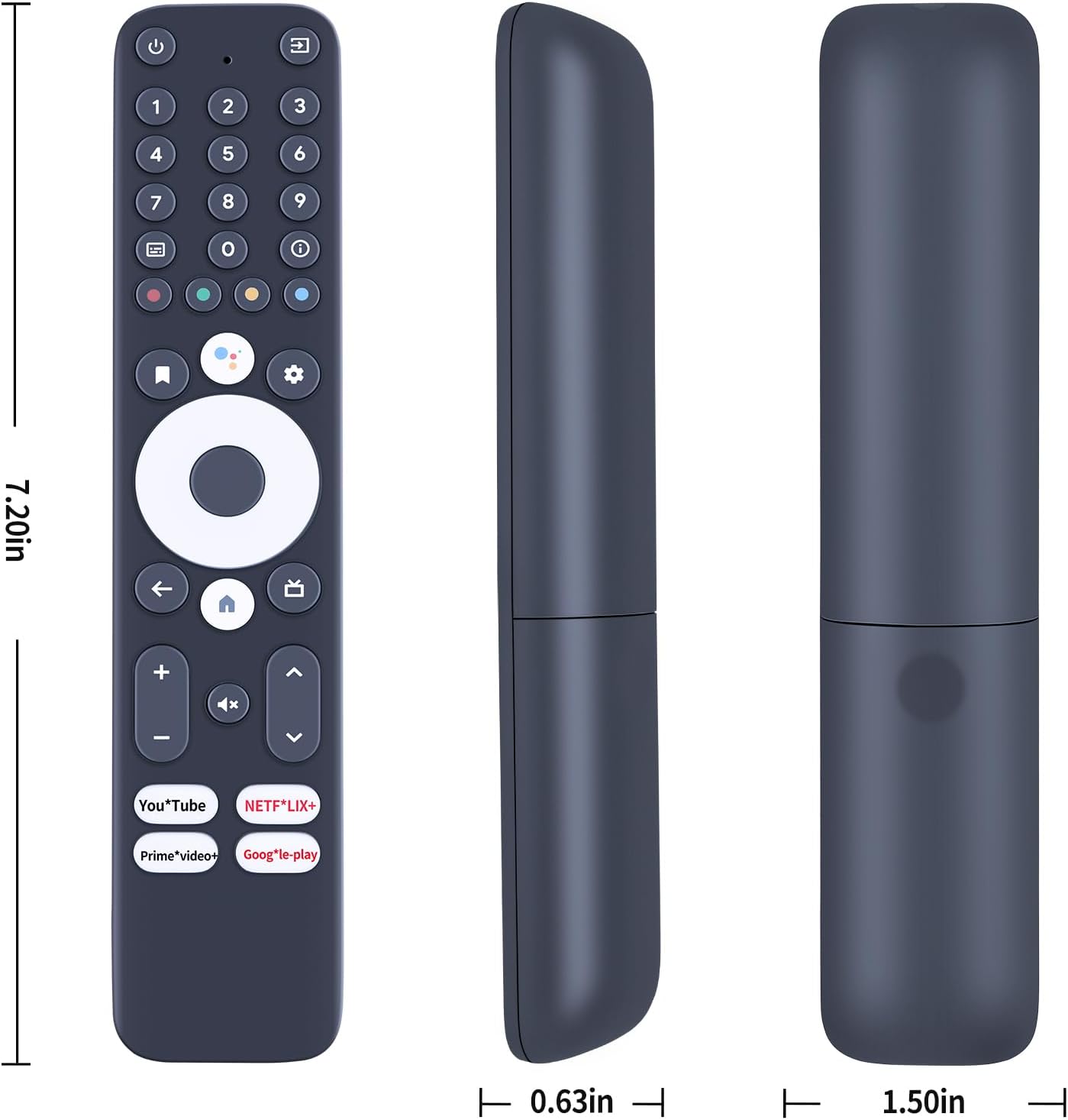 Thumbnail 2 de TCNOUMT replacement remote control for Android TV boxes (incl. Strong SRT420, MECOOL G20, Homatics) – SRT420-compatible