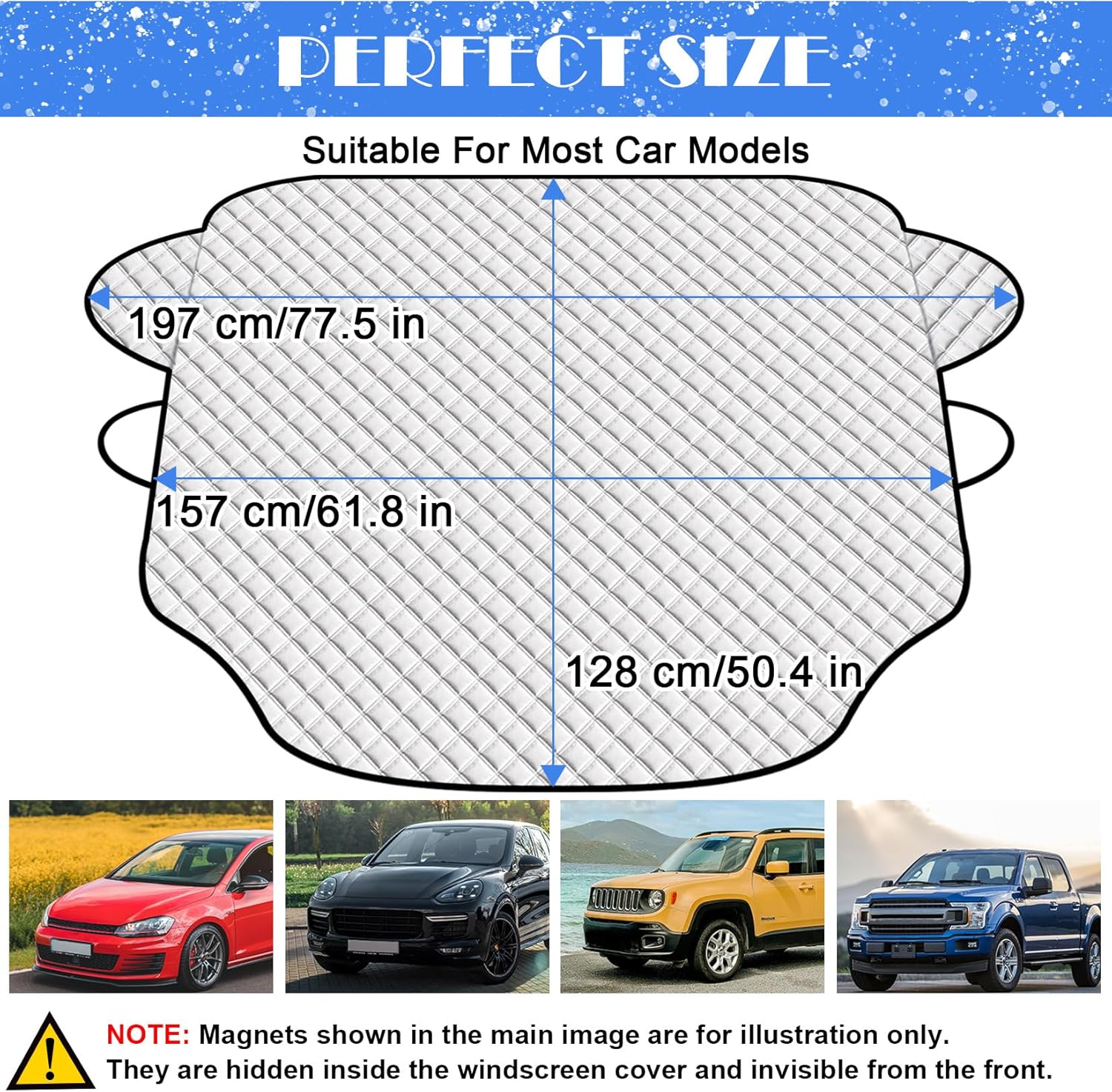 Thumbnail 6 de Tevlaphee Windscreen Cover 197×128 cm