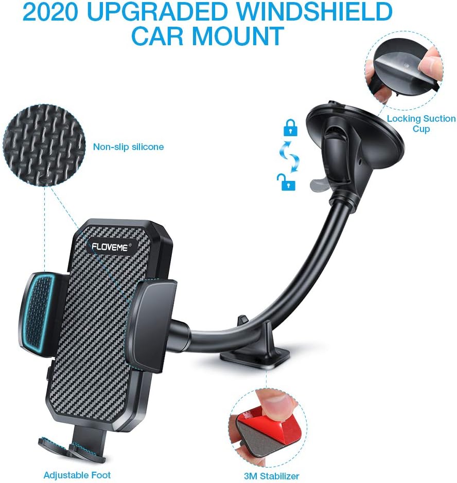 Thumbnail 1 de FLOVEME KFZ Handyhalterung mit Langem Schwanenhals