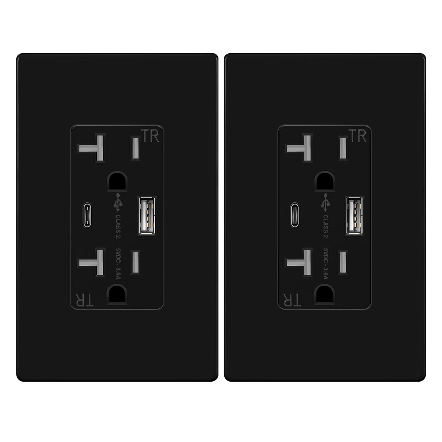 Detalle 2 de TOPGREENER TU21536AC-GDWSI 3.6A USB Outlet ๐