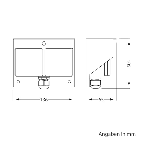 Thumbnail 5 de ledscom.de PIWI enchufe exterior IP44 2 contactos