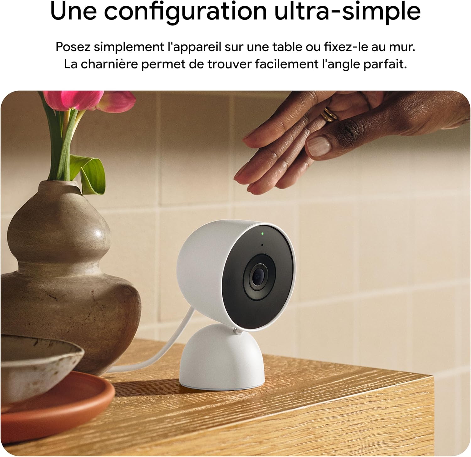 Thumbnail 5 de Google Nest Cam Intérieur Filaire 3e génération