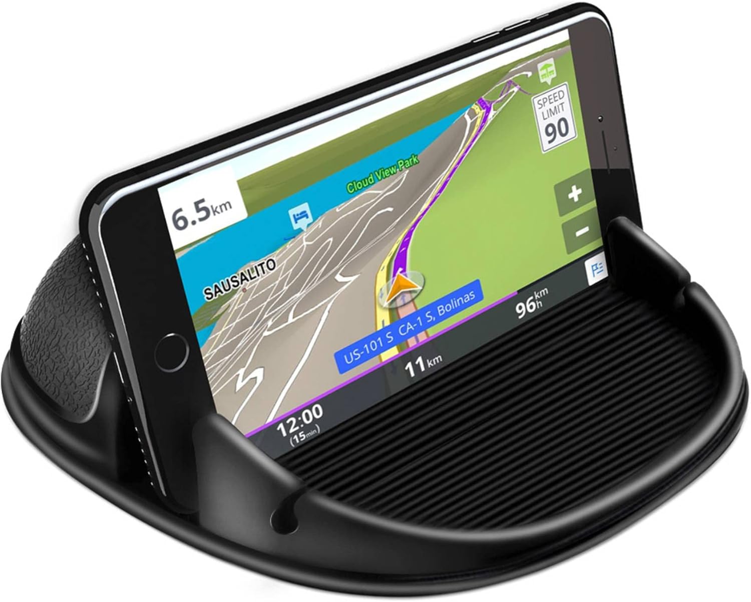 Detalle de Loncaster Car Phone Holder silicone anti-slip pad