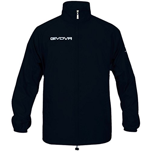Detalle de GIVOVA RAIN BASICO NERO: giacca antivento impermeabile, versatile e comoda