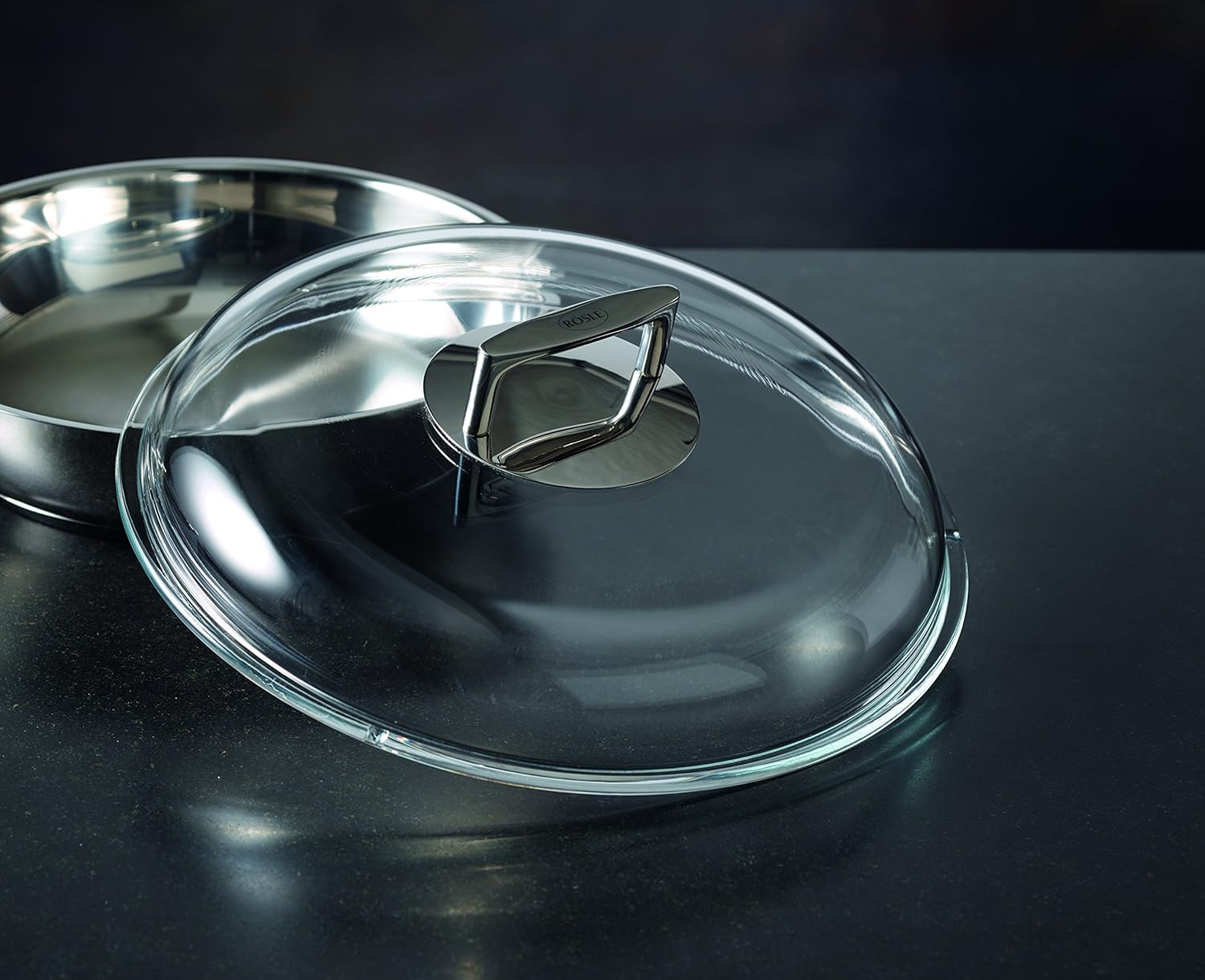 Detalle 2 de Rösle Tapa de Cristal Borosilicato 24 cm 🍲
