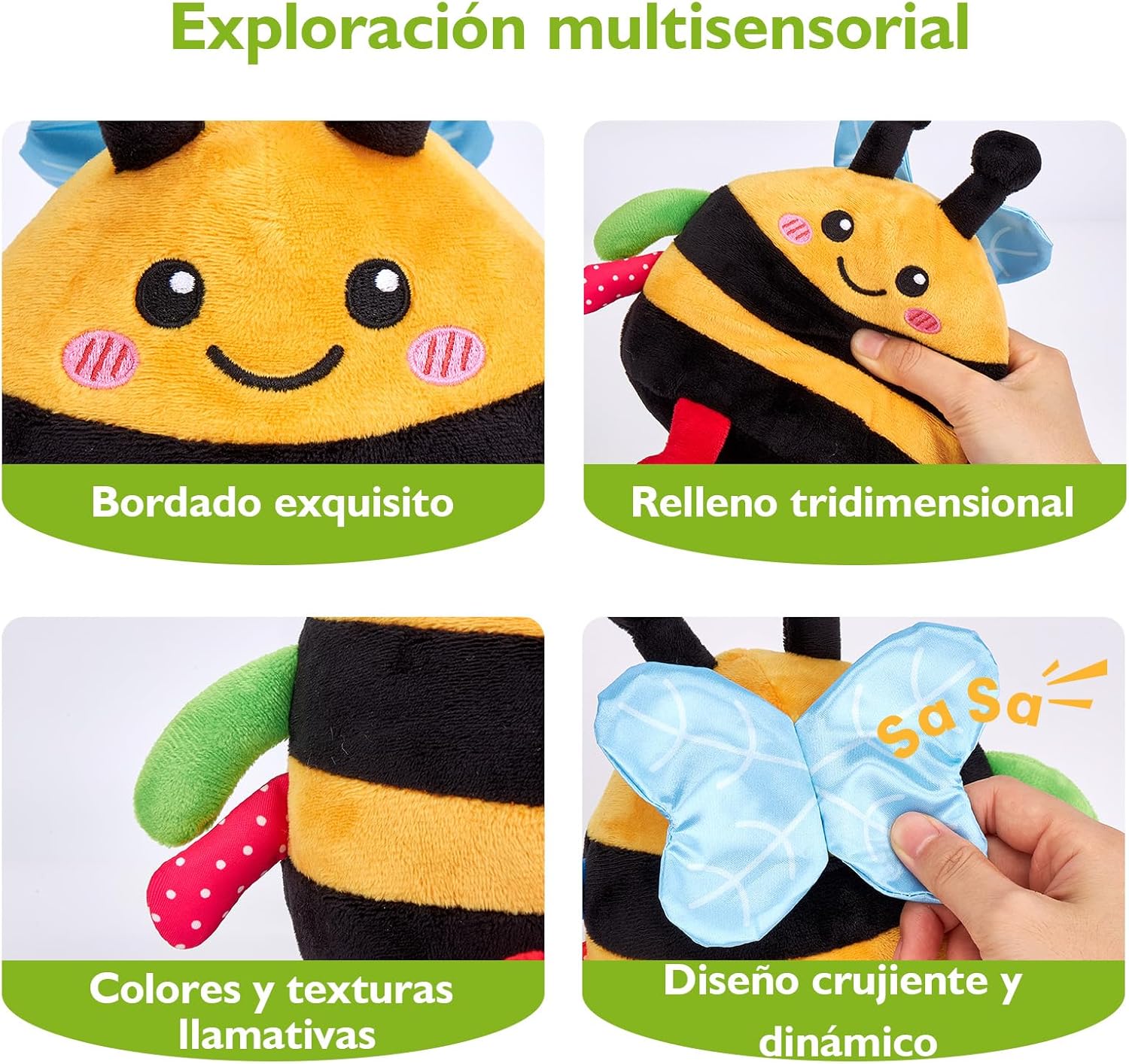Thumbnail 3 de hahaland Abeja Bailarina 4 en 1 con Música y Grabación 🐝