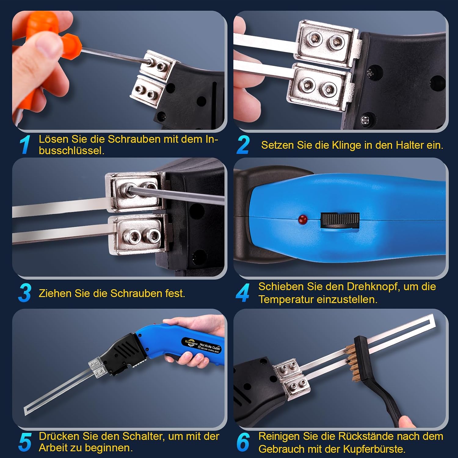 Thumbnail 5 de Komsepor Styroporschneider 200 W für Styropor