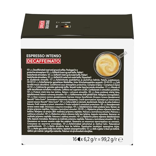 Detalle 2 de NESCAFÉ Dolce Gusto Espresso Intenso Decaffeinato Caffè 48 Capsule