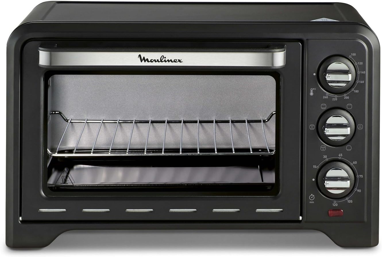 Detalle de Moulinex OX444810 compacte heteluchtoven, 19 liter, 6 kookstanden