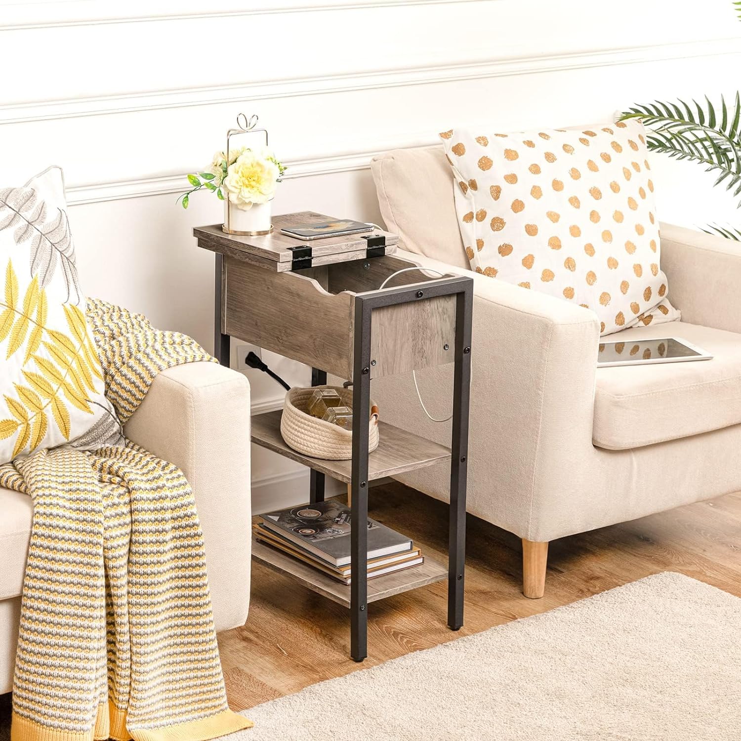 Detalle 2 de HOOBRO Side Table BG341BZ01