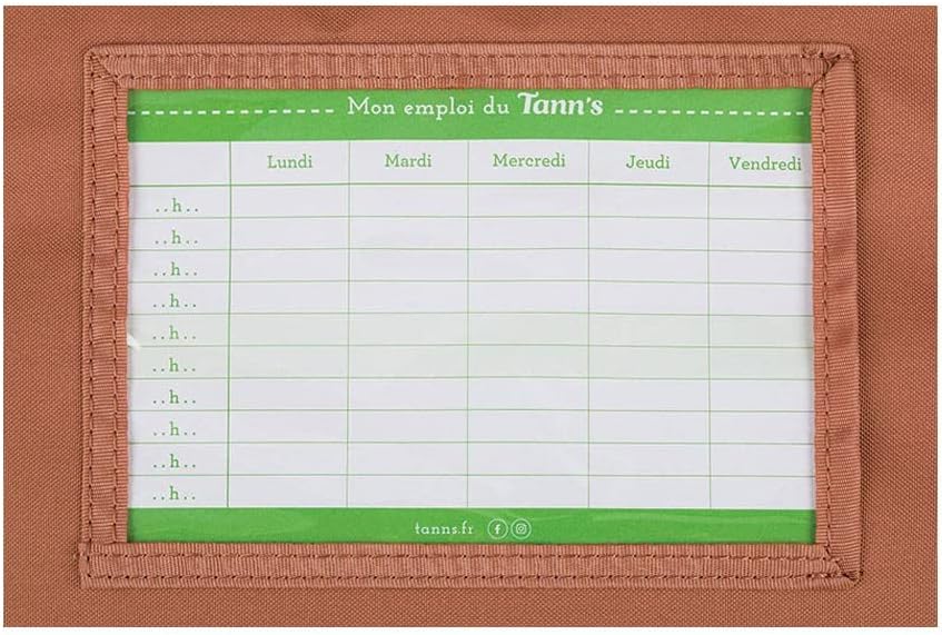 Thumbnail 5 de Cartable 35 cm Tann's Les Signatures Camille Bleu Marine — durable, écoresponsable et léger